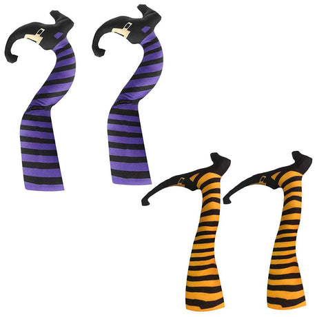 Halloween Wicked Witch Legs Prop Halloween Indoor Outdoor Lawn Yard Patio Decor Party Decorations