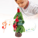 Singing Dancing Christmas Tree 8 Songs Electric Singing Xmas Tree for Christmas Tree Toys Guitar Stump Christmas Tree