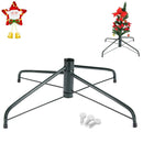 Xmas Tree Stand Iron Tripod Stable Metal Xmas Tree Base Support Accessories for Holiday Home Decor 45cm