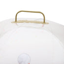 Xmas Inflatable Ornament Ball 23.6 Inch PVC LED Light Up Xmas Snowmen Blow Up Ball Outdoor Decoration for Yard Garden Lawn Porch