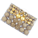 Xmas Tree Balls Plastic Various Styles Xmas Tree Ball Ornaments for Party Decoration