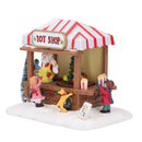 Xmas Music House Glowing Dining Car Music Box Desktop Decorative Ornament Tabletop Decor Xmas Tree