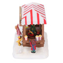 Xmas Music House Glowing Dining Car Music Box Desktop Decorative Ornament Tabletop Decor Xmas Tree