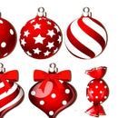 36Pcs Xmas Tree Ornament Plywood Enhanced Ambience Cute Look Xmas Tree Hanging Decoration for Home Indoor Outdoor