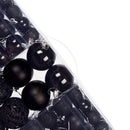 100pcs Xmas Ball Ornaments Xmas Tree Decorations Hanging Balls for Xmas Tree Decorations Holiday Party Wedding Decoration Black