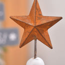 Xmas Tree Desktop Decor Iron Wood Creative Xmas Tree Table Ornament for Present Home