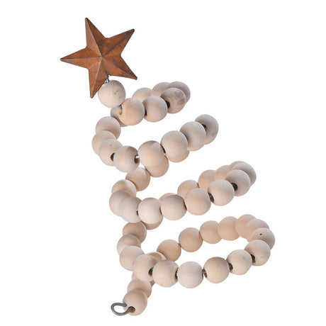 Xmas Tree Desktop Decor Iron Wood Creative Xmas Tree Table Ornament for Present Home