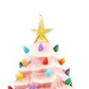 Xmas Tree Decoration Resin Exquisite Xmas Tree Figurine Statue Home Decor Gift 15cm Rose