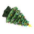 Xmas Tree Decoration Resin Exquisite Xmas Tree Figurine Statue Home Decor Gift 15cm Green