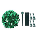 4.9ft PET Pop Up Xmas Tree Artificial Xmas Tree Folding Holiday Party Decoration for Indoor Home Office Decor Green