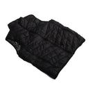 Heated Vest with USB Port Black 4 Control 17 Zone Heating Smart Heating Vest for Outdoor Motorcycle Camping
