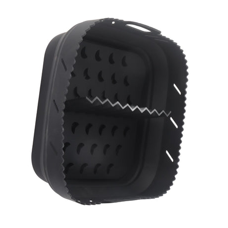 Square Air Fryer Silicone Baking Pan with Silicone Mat Air Fryer Pan