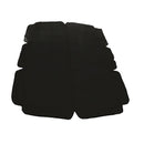 Waterproof Outdoor Swing Canopy Replacement 420D Silver Coated Oxford Fabric Swing Chair Canopy for Outdoor Garden Patio Black