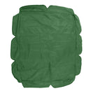 Swing Canopy 210D Silver Coated Oxford Waterproof UV Proof for Outdoor Patio Yard Chair 142x120x18cm Dark Green