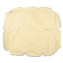 Swing Canopy 210D Silver Coated Oxford Waterproof UV Proof for Outdoor Patio Yard Chair 142x120x18cm Beige