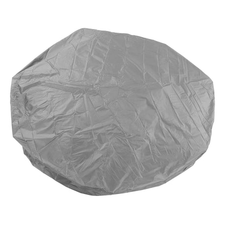Outdoor Furniture Dust Covers Round Bathtub Cover 190 Silver Polyester Taffeta Hot Tub Waterproof Cover 190x30cm Grey