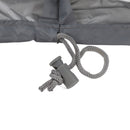 Outdoor Furniture Dust Covers Round Bathtub Cover 190 Silver Polyester Taffeta Hot Tub Waterproof Cover 190x30cm Grey