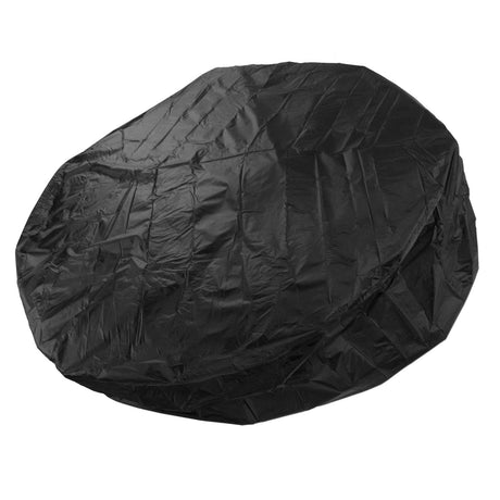 Outdoor Furniture Dust Covers Round Bathtub Cover 190 Silver Polyester Taffeta Hot Tub Waterproof Cover 190x30cm Black