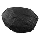 Outdoor Furniture Dust Covers Round Bathtub Cover 190 Silver Polyester Taffeta Hot Tub Waterproof Cover 190x90cm Black