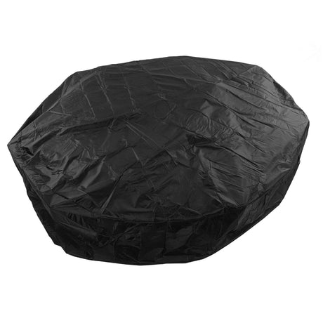 Outdoor Furniture Dust Covers Round Bathtub Cover 190 Silver Polyester Taffeta Hot Tub Waterproof Cover 215x70cm Black