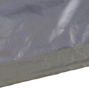 Table Tennis Table Dust Cover 190 Silver Coated Polyester Taffeta Courtyard Patio Waterproof Table Tile Cover with Zipper Beige 155x75x144cm