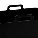 2 Sets Kitchen Fryer Silicone Basket and Mat Reusable Non Stick Rectangular Air Oven Accessories for Ninja DZ201 Foodi 8QT Black