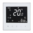 Smart Boiler Heating Thermostat WIFI APP Voice Control LCD Touch Screen Programmable White 95‑240V