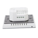 Smart Boiler Heating Thermostat WIFI APP Voice Control LCD Touch Screen Programmable White 95‑240V