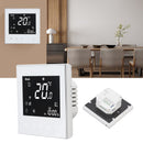 Smart Boiler Heating Thermostat WIFI APP Voice Control LCD Touch Screen Programmable White 95‑240V