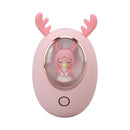 Rechargeable Hand Warmer USB 3000mAh Portable Electric Hand Warmer Power Bank Men Women Winter Gifts for Outdoor Sports Golf Camping Pink