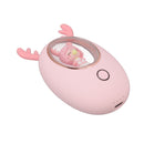 Rechargeable Hand Warmer USB 3000mAh Portable Electric Hand Warmer Power Bank Men Women Winter Gifts for Outdoor Sports Golf Camping Pink