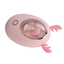 Rechargeable Hand Warmer USB 3000mAh Portable Electric Hand Warmer Power Bank Men Women Winter Gifts for Outdoor Sports Golf Camping Pink
