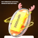 Rechargeable Hand Warmer USB 3000mAh Portable Electric Hand Warmer Power Bank Men Women Winter Gifts for Outdoor Sports Golf Camping Pink