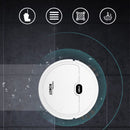 Robot Vacuum Cleaner USB Smart 3 In 1 Suction Sweeping Mopping Function Automatic Vacuum Cleaner for Small Apartments White