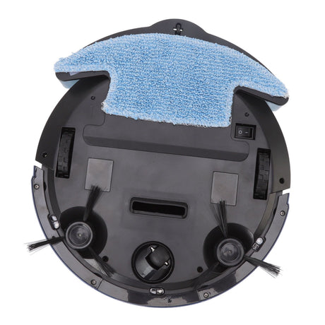 3 in 1 Robot Vacuum Cleaner Smart APP Remote Control 2000Pa Strong Suction USB Charging Sweeping Robot for Home Blue
