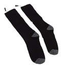 Smart Heating Socks Foot Thermal Electric Heated Stockings Winter Cold Resistant Electric Socks Black