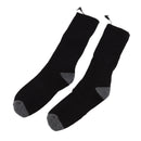 Smart Heating Socks Foot Thermal Electric Heated Stockings Winter Cold Resistant Electric Socks Black