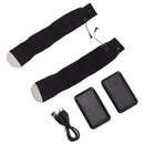 Electric Heated Socks Pure Cotton 3 Modes Adjustment USB Rechargeable Men Women Battery Socks for Winter