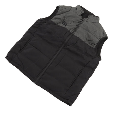 USB Electric Heated Vest Electric Heating Jacket Rechargeable Intelligent Dual Control Heating Vest Graphene Warm Heated Clothing XXXL