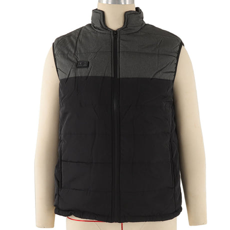 USB Electric Heated Vest Electric Heating Jacket Rechargeable Intelligent Dual Control Heating Vest Graphene Warm Heated Clothing XXXL