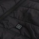 Heated Jacket Unisex 3 Gears Four Zones Heating Polyester Fiber Electric Thermal Vest for Outdoor Winter M