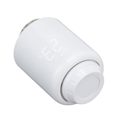 Smart Thermostat Radiator Rotatable Screen Programmable Schedule Intelligent Radiator Thermostat Valve for Zigbee