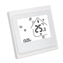 Smart Thermostat for Zigbee Mobile Phone App Voice Control Smart Remote Water Heating Thermostat AC 95‑240V White
