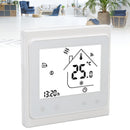 Smart Thermostat for Zigbee Mobile Phone App Voice Control Smart Remote Water Heating Thermostat AC 95‑240V White