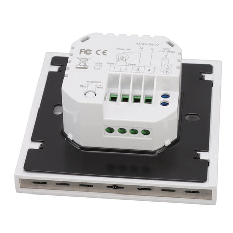 Smart Thermostat for Zigbee Mobile Phone App Voice Control Smart Remote Water Heating Thermostat AC 95‑240V White