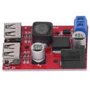 DC 6V‑30V to 5V Solar Controller Circuit Board Voltage Stabilizing Controller Solar Power Buck USB Circuit Board
