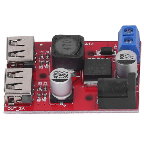 DC 6V‑30V to 5V Solar Controller Circuit Board Voltage Stabilizing Controller Solar Power Buck USB Circuit Board