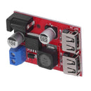 DC 6V‑30V to 5V Solar Controller Circuit Board Voltage Stabilizing Controller Solar Power Buck USB Circuit Board