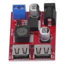 DC 6V‑30V to 5V Solar Controller Circuit Board Voltage Stabilizing Controller Solar Power Buck USB Circuit Board