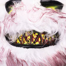Halloween Spooky Plush Mask Lifelike Appearance Appropriate Size Halloween Props for Horror Themed Parties Rabbit 26x34cm